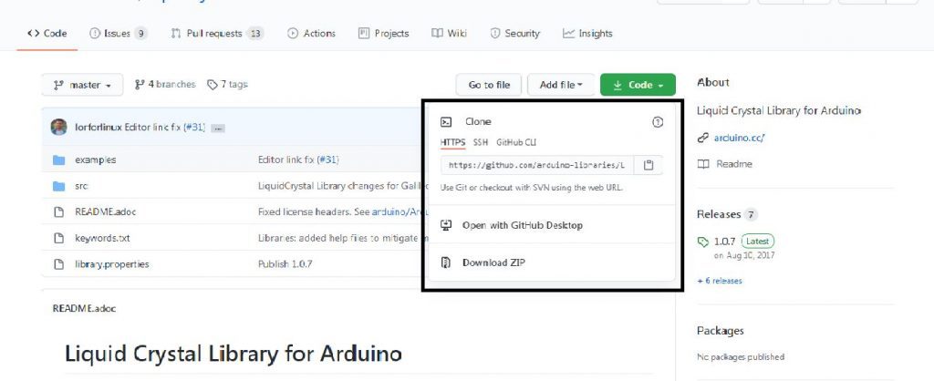 How to install Arduino library